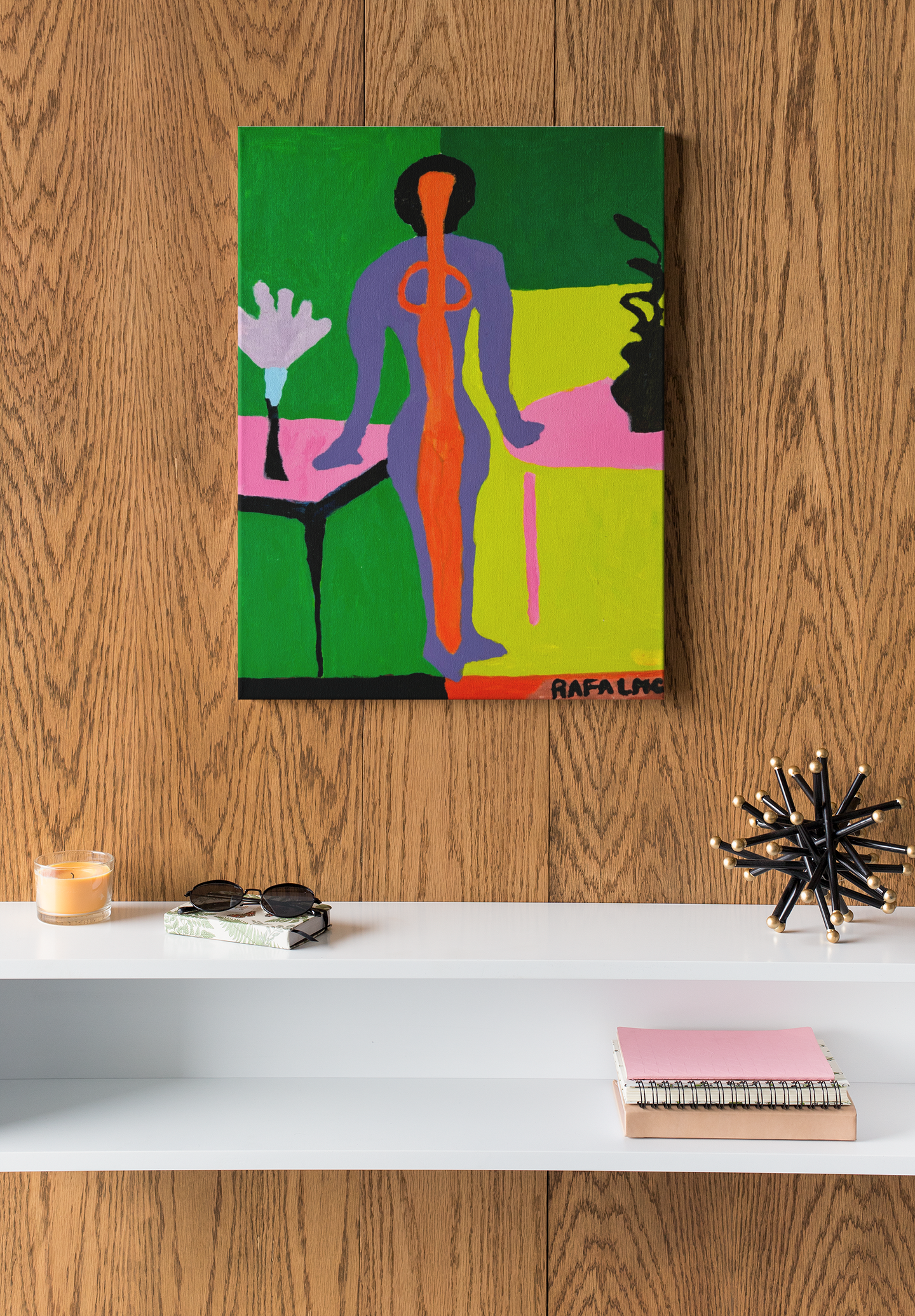 Zulma — Interpretación inspirada en Matisse