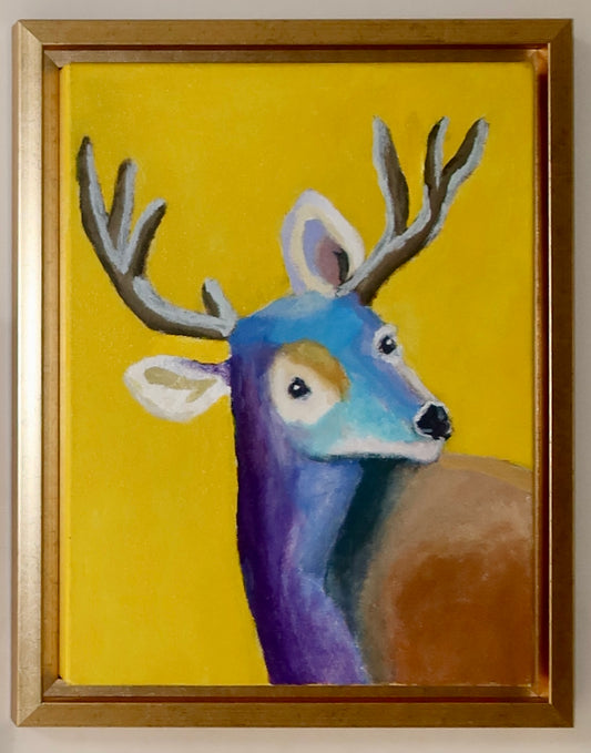 Venado en amarillo
