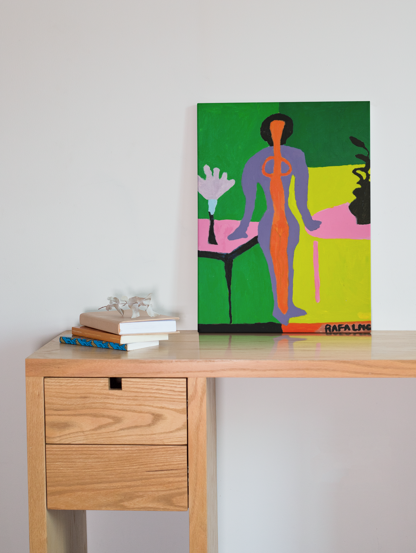 Zulma — Interpretación inspirada en Matisse