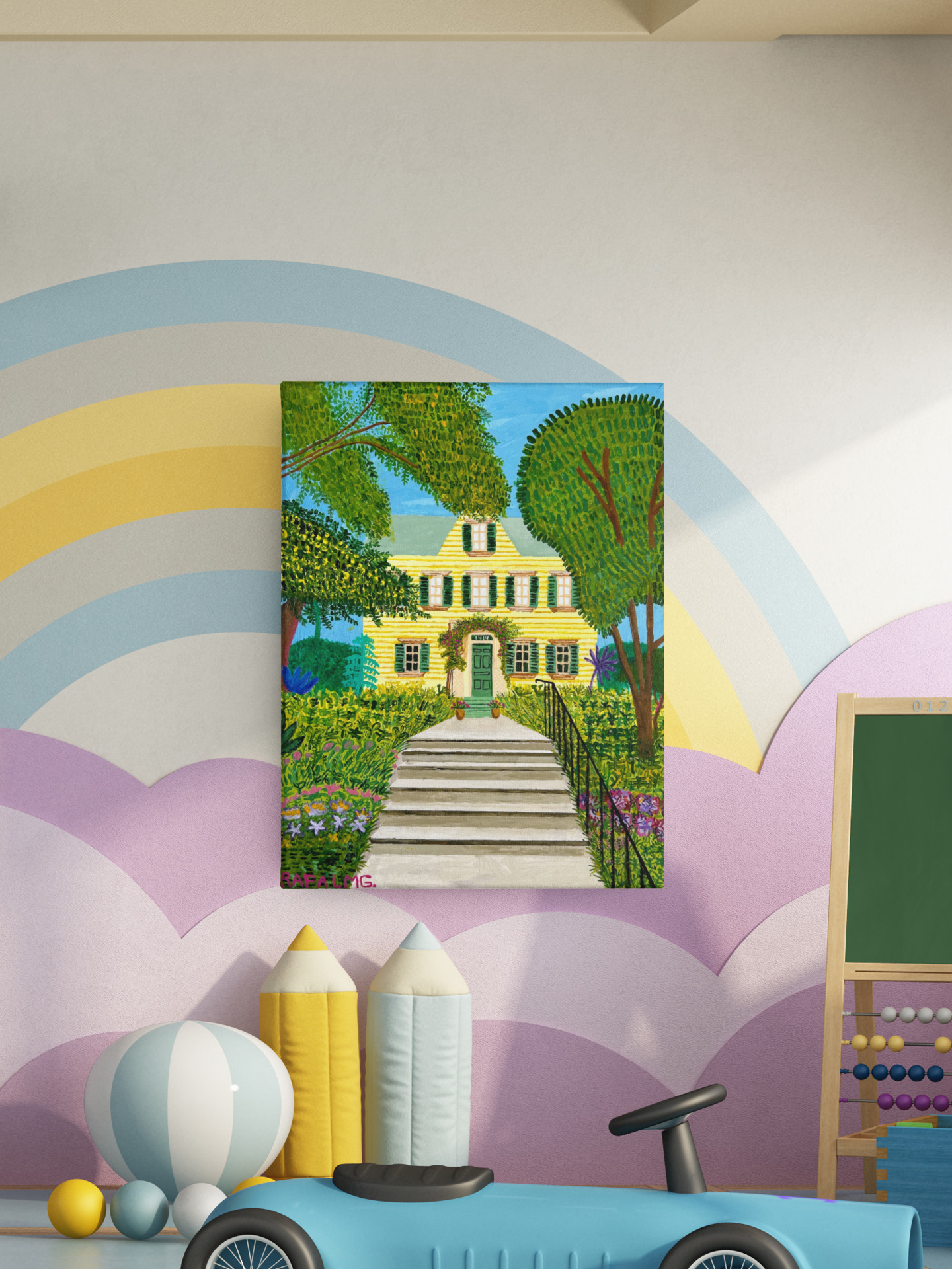 Casita en Georgetown — Obra Original